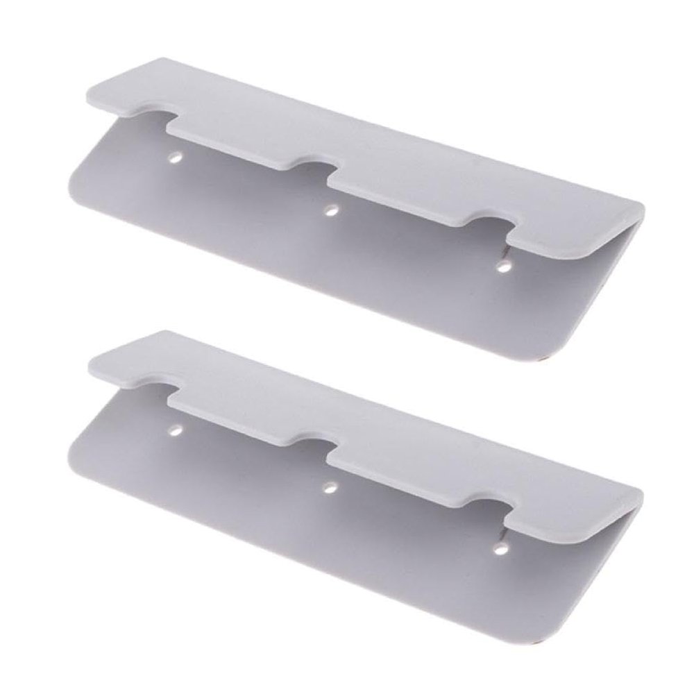 2Pcs Portable Boat Seat Hook Clip Replacement Inflatable Boat Seat Hook Holder Bracket PVC Yacht Hook Holders For Canoes Boat Seat Hook Clip Boat Seat Holders Boat Seat Hook Boat Seat Brackets