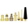 Bike Inflate Valve Adapter Set - Convert Presta to Schrader, Schrader to Presta, Presta to Presta - Tire Valve Extension fit DV SV AV FV Valves (7 Pack) view 1
