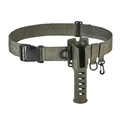 Portable Fishing Waist Belt Rod Holder Adjustable Spinning Casting Fishing Poles Reel Holder Fishing Waist Wading Belts Portable Fishing Poles Belt Waist Rod Holder Easy To Wear Suitable For Most
