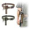 Portable Fishing Waist Belt Rod Holder Adjustable Spinning Casting Fishing Poles Reel Holder Fishing Waist Wading Belts Portable Fishing Poles Belt Waist Rod Holder Easy To Wear Suitable For Most view 3