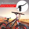 Bike Brake Levers, Bicycle Brake Levers with Small Wire Holders, 1 Pair Durable 2 Wires Left & Right E Bike Bicycle Electric Brake Lever Replacement Parts view 4