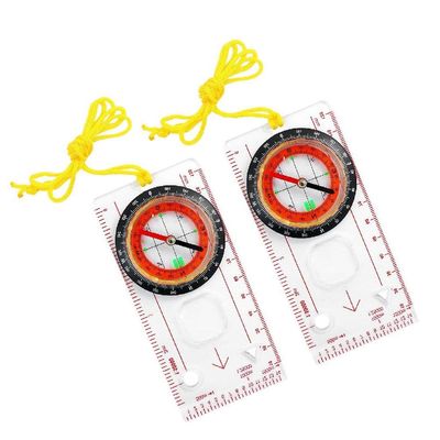 2Pcs Orienteering Compasses Portable Accurate Navigation Compasses Camping Survival Compasses for Orienteering Walking Portable Accurate Navigation Compasses for Outdoor Activities