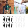 8Pcs Tent Canopy Clip Light Hooks 360 Degrees Adjustable Multifunctional Tent Canopy Clip for Outdoor Camping Equipment Hiking Tent Hooks view 2