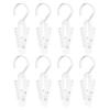 8Pcs Tent Canopy Clip Light Hooks 360 Degrees Adjustable Multifunctional Tent Canopy Clip for Outdoor Camping Equipment Hiking Tent Hooks view 4