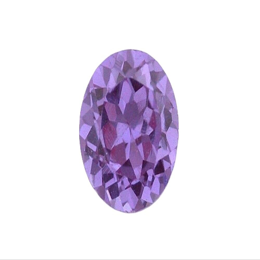 6mm Round Synthetic Corundum Alexandrite Purple Red Blue Color Change EBS1674