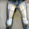 Medieval Leg Combat Steel Armor Set Plate Legs Armor SCA LARP Reenactment view 3