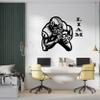 Customizable Football Wall Decals - Personalized Custom Football Player Decal - Select Your Player's Number and Name - Unique Boys Name Football Player Wall Sticker view 2