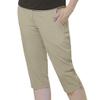 Monterey Club Women's Polyester/Spandex Golf Capris #2823 (Khaki, Size:14) view 1