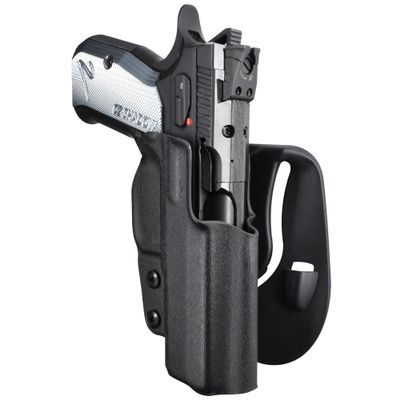OWB Paddle Holster fits CZ Shadow 2 Compact (Right-Hand Draw, Black)