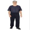 Ovidis Dementia Clothes  Alzheimer Anti-Strip Jumpsuit Men Jumpsuit for Men  Adaptive Clothing with Back Zipper  Dementia Product for Eldery  Bobby Copper view 1