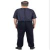 Ovidis Dementia Clothes  Alzheimer Anti-Strip Jumpsuit Men Jumpsuit for Men  Adaptive Clothing with Back Zipper  Dementia Product for Eldery  Bobby Copper view 2