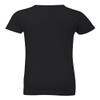 CornBorn Iowa Youth Tshirt - Iowa Basketball Oval Tigerhawk - Black - Medium view 2