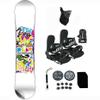 Symbolic LTD NFA cm Snowboard and Black Bindings Package Leash, Stomp, mask Mens Womens (158-Rocker+Lrg Binding(Men 9-13) N67) view 1