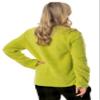 Dr. Seuss Adult Unisex Grinch Who Stole Christmas Fleece Pullover Long Sleeve Top for Women or Men (Small) Green view 2