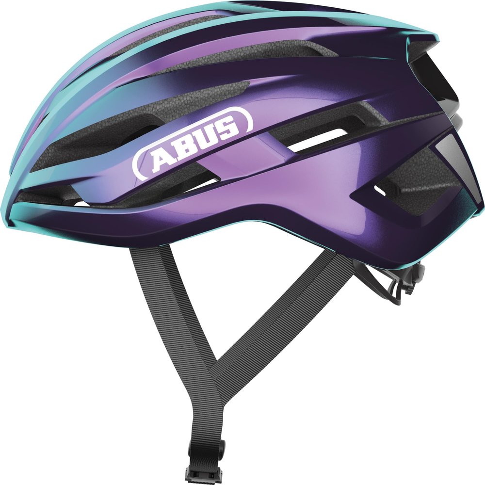 ABUS Stormchaser Bike Helmet | Road Cycling, Cyclocross and Gravel Biking Lightweight Helmet (Purple, Large)