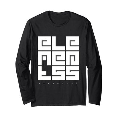 AMZN Element55 Block Logo Long Sleeve T-Shirt