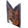 American Darling Card Holder Hand Tooled Genuine Leather | Business Credit view 1