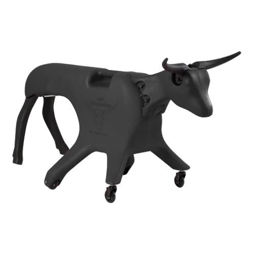 7K Lil' Something Roller Roping Dummy - Black