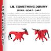 7K Lil' Something Roller Roping Dummy - Black view 2