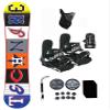 T9 Symbolic Technine Snowboard and Black Bindings Package Leash, Stomp, Mask Mens Womens (145-Rocker+SM Binding(Men 5-8.5) N74) view 1