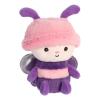 Aurora Vibrant Spring Bebe Bugs Butterfly Stuffed Animal - Decorative Companion - Endless Fun - Pink 7.5 Inches view 2
