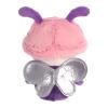 Aurora Vibrant Spring Bebe Bugs Butterfly Stuffed Animal - Decorative Companion - Endless Fun - Pink 7.5 Inches view 4