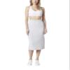 Andrew Marc Sport Women's Stretch French Terry Midi Skirt, Vapor Heather, Large
