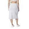 Andrew Marc Sport Women's Stretch French Terry Midi Skirt, Vapor Heather, Large view 3