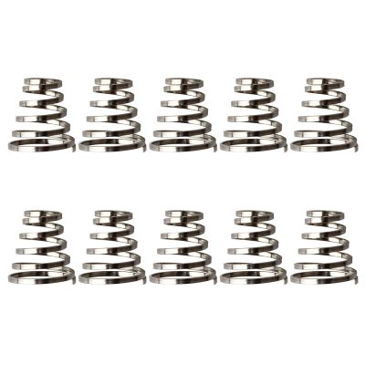 10Pcs Bike Wheel Skewer Spring Stainless Steel Bike Hub Quick Release Lever Shafts Spring For Cycling Mountain Road Bike Bike Quick Release Skewer Spring Wheel Rod Stainless Steel Replacements