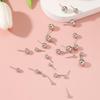 12 Pairs Shining Silver Jewelry Set Hypoallergenic Stud Earrings Set for Women Fashion Aesthetic Jewelry Accessories Statement Earrings for Birthday view 3