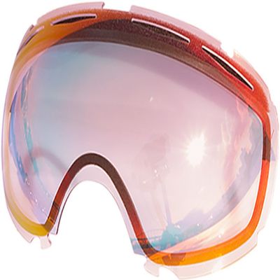 ZERO TECH BASE Compatible Replacement Lens for Oakley Canopy Snow Goggles Ruby Clear