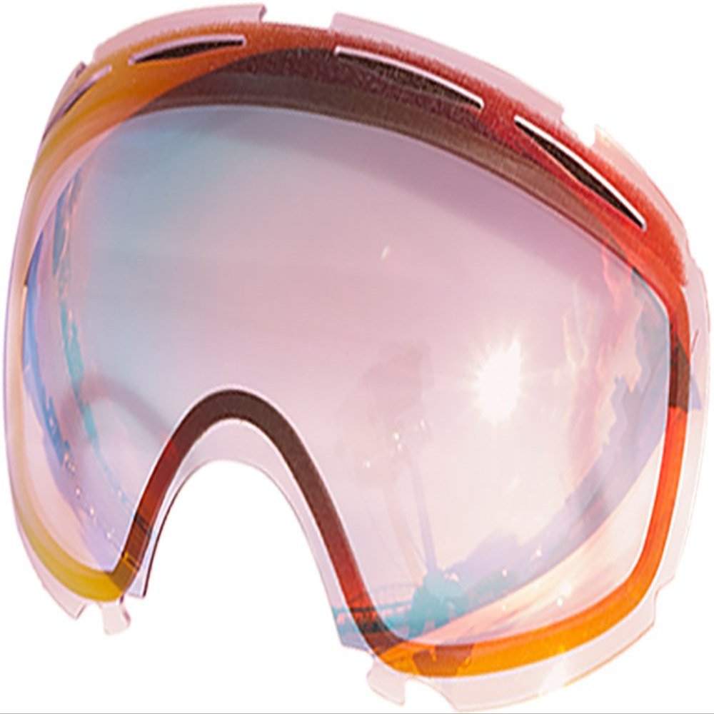ZERO TECH BASE Compatible Replacement Lens for Oakley Canopy Snow Goggles Ruby Clear