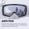 ZERO TECH BASE Compatible Replacement Lens for Oakley Canopy Snow Goggles Ruby Clear view 4
