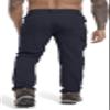 Men's Lightweight Hiking Cargo Work Pants Quick Dry Water Resistant Fishing Travel Climbing Outdoor Stretch Pants Navy 36 view 4