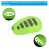 PATIKIL Cycling Bicycle Helmet Cover, 2 Pack Motorcycle Helmet Rain Covers Ride Gear Helmet Cover with Reflective Strip for Road Cycling, Green view 4