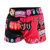 ROAR-INT Kid's Muay Thai Shorts Martial Arts MMA Kickboxing Shorts for Boys Girls Boxing Trunks Shorts (US, Alpha, Medium, Regular, Gorilla, Regular Fit) view 3