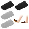 2 Pairs Toe Warmers, 5.91x4.53 inch Neoprene Toe Warmers Boots Black Grey Toe Cuffs Warm Socks Reusable Toe Cover Thermal Toe Caps for Feet Winter Shoes Booties Hikin view 1