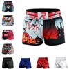 ROAR-INT Kid's Muay Thai Shorts Martial Arts MMA Kickboxing Shorts for Boys Girls Boxing Trunks Shorts (US, Alpha, Small, Regular, Halloween, Regular Fit) view 1