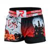 ROAR-INT Kid's Muay Thai Shorts Martial Arts MMA Kickboxing Shorts for Boys Girls Boxing Trunks Shorts (US, Alpha, Small, Regular, Halloween, Regular Fit) view 3
