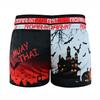 ROAR-INT Kid's Muay Thai Shorts Martial Arts MMA Kickboxing Shorts for Boys Girls Boxing Trunks Shorts (US, Alpha, Small, Regular, Halloween, Regular Fit) view 4