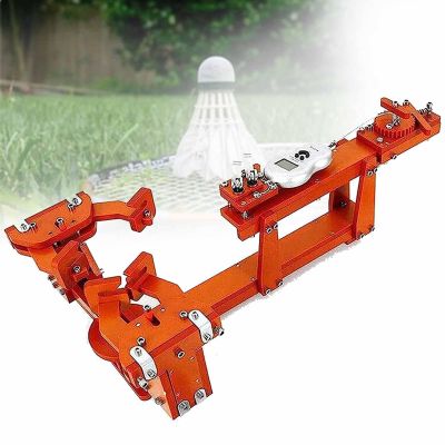 Winch Badminton String Machine,Badminton Racket Stringing Machine,Standing Racket String Machine,Aluminum Alloy DIY Badminton Racket Frame Threading Machine