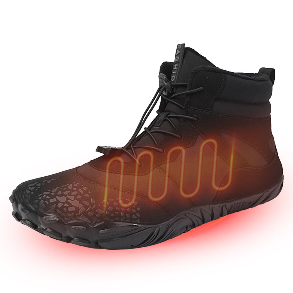 Barefoot Boots, Wide Toe Box Barefoot Shoes, Waterproof Quick Drying Barefoot Shoes Men Women Wide Toe Box Winter Trainer Minimalist Zero Drop Sole Boots Sneakers Unique Design Shoes