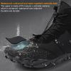Barefoot Boots, Wide Toe Box Barefoot Shoes, Waterproof Quick Drying Barefoot Shoes Men Women Wide Toe Box Winter Trainer Minimalist Zero Drop Sole Boots Sneakers Unique Design Shoes view 3
