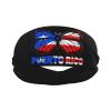 Butterfly Puerto Rico Flag Men Women Sports Sweatband Headbands Workout Hairbands for Running Basketball Tennis Yoga Fitness Athletic Elastic Moisture Wicking view 1