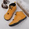 Barefoot Boots, Wide Toe Box Barefoot Shoes, Waterproof Quick Drying Barefoot Shoes Men Women Wide Toe Box Winter Trainer Minimalist Zero Drop Sole Boots Sneakers Unique Design Shoes view 2