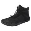 Barefoot Boots, Wide Toe Box Barefoot Shoes, Waterproof Quick Drying Barefoot Shoes Men Women Wide Toe Box Winter Trainer Minimalist Zero Drop Sole Boots Sneakers Unique Design Shoes view 1