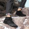 Barefoot Boots, Wide Toe Box Barefoot Shoes, Waterproof Quick Drying Barefoot Shoes Men Women Wide Toe Box Winter Trainer Minimalist Zero Drop Sole Boots Sneakers Unique Design Shoes view 4