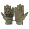 PATIKIL Motorcycle Gloves, Outdoor Full Finger Gloves Touch Screen Breathable Workout Gloves for Shooting Climbing Cycling Hunting, Green, M view 1