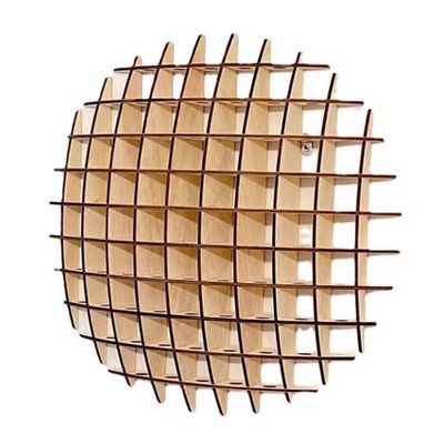 GRRICEPL Wood Golf Ball Holder, Memorial Ball Storage Rack, for Display and Collection Golf Ball Display Case Wall Mount