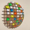 GRRICEPL Wood Golf Ball Holder, Memorial Ball Storage Rack, for Display and Collection Golf Ball Display Case Wall Mount view 3